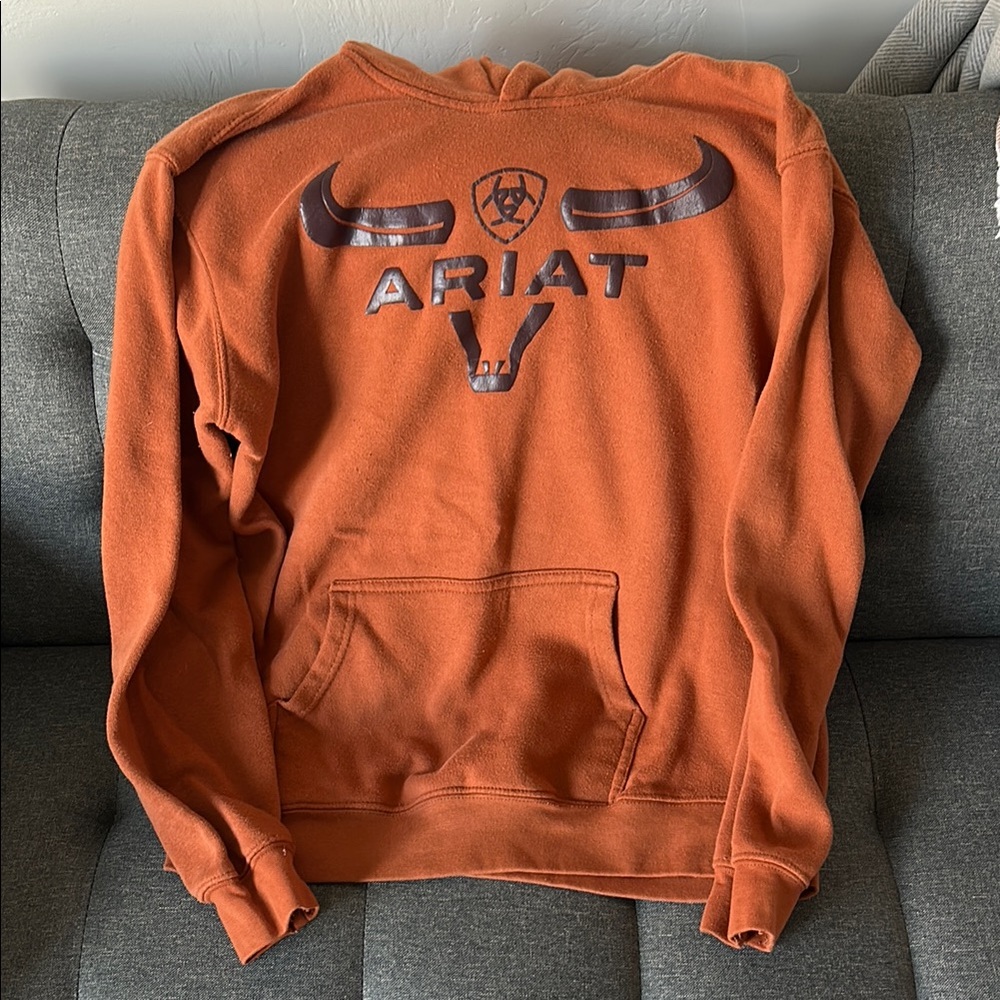 Ariat Boys Orange Hoodie